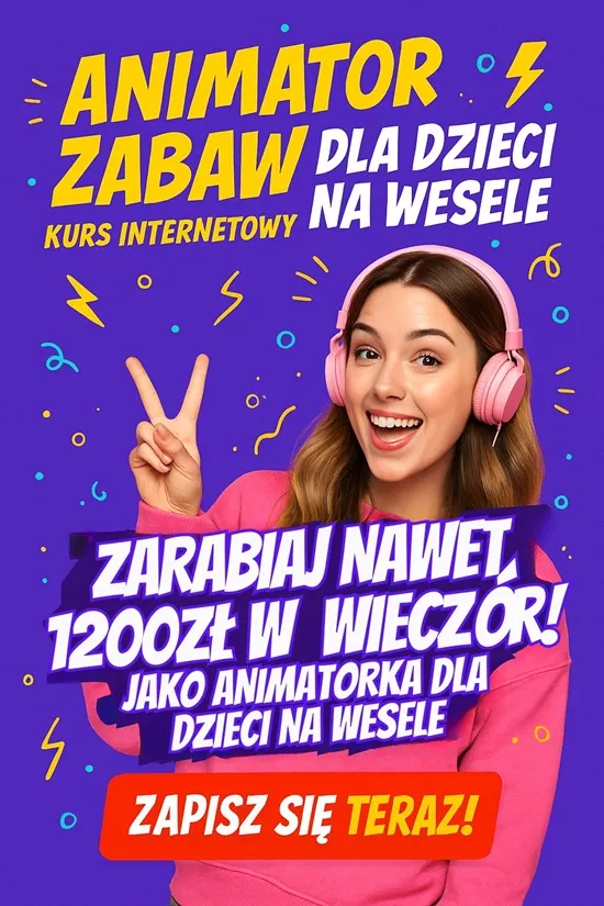 Kurs Animatora Zabaw na Wesele - KursAnimatora.pl Kurs Animatora Zabaw na Wesele - KursAnimatora.pl