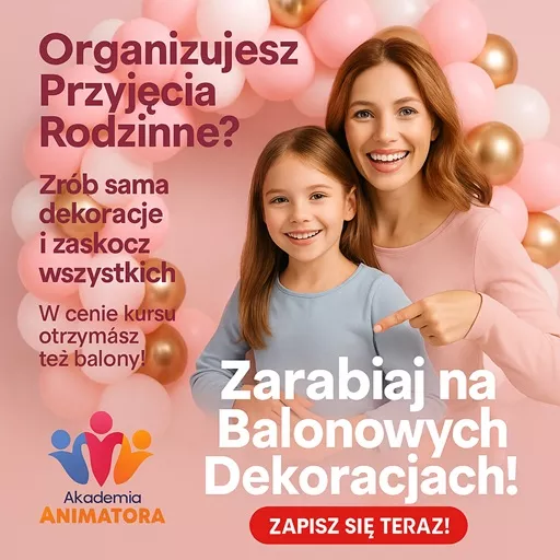 Kurs Balonowe Dekoracje - KursAnimatora.pl Kurs Balonowe Dekoracje - KursAnimatora.pl